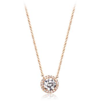 zircon necklace 400490