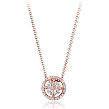 zircon necklace 400519