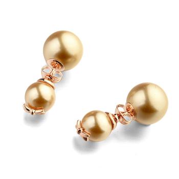 bowknot pearl earring  87458