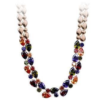 zircon necklace 400403