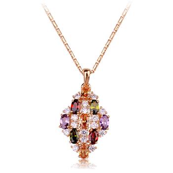 zircon necklace 77049