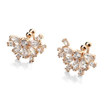 Fashion zircon stud earring 125661