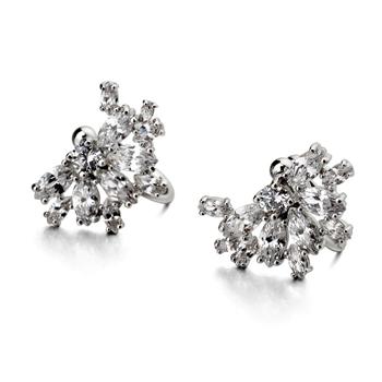 Fashion zircon earring 125661