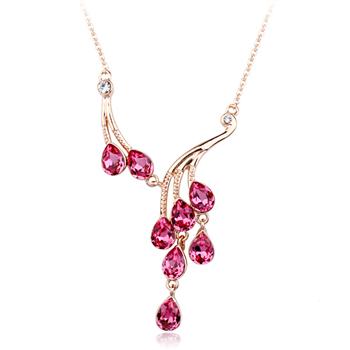 crystal necklace  61726
