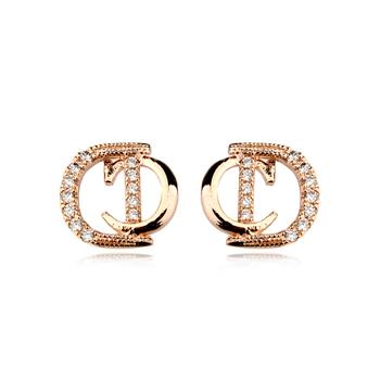 letter earring 87398
