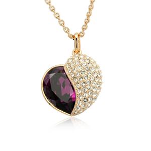 Austria crystal necklace75586