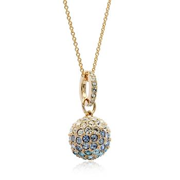 Full drill ball necklace 74624