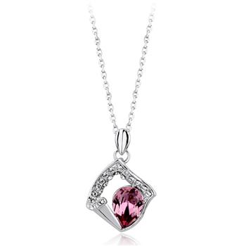 fashion necklace with austrian crystal