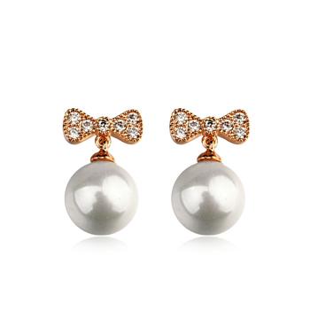 Fashion pearl earring  125654