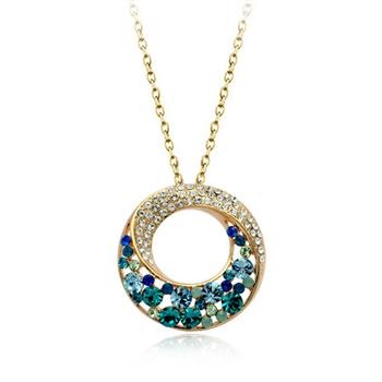 Circle pendant necklace 758969