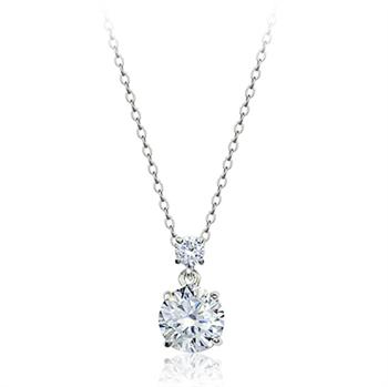 zircon necklace 132233