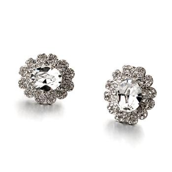 Fashion crystal earring 87107