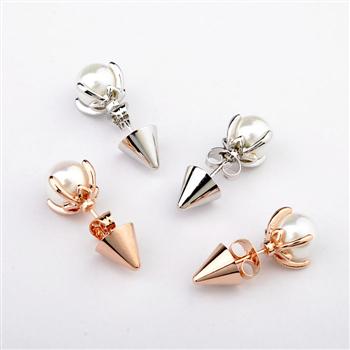 Fashion pearl stud earring 87268