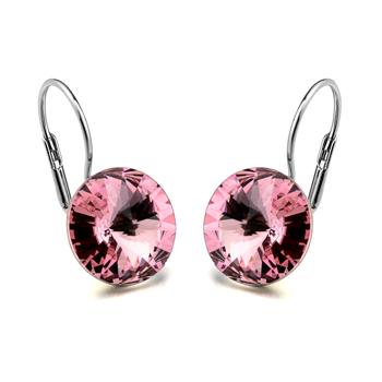 pink crystal earring 85947