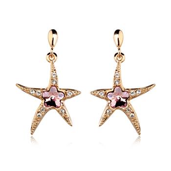 Fashion sea star earring 124514