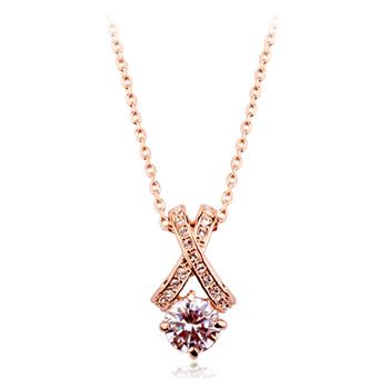 Austrian crystal necklace 76019