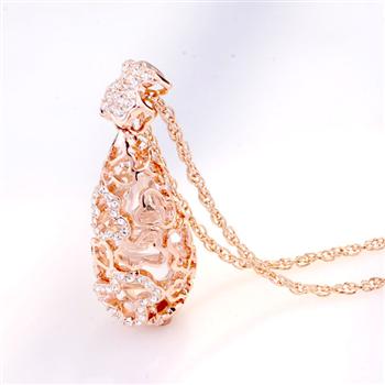 Austrian crystal necklace 134235