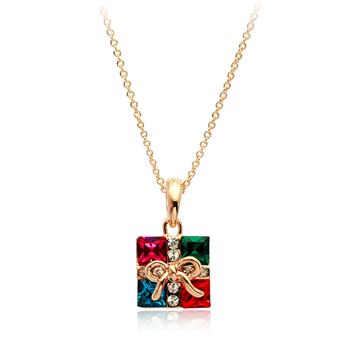Austria crystal necklace 76234