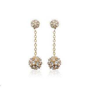 Full drill ball earring 122688