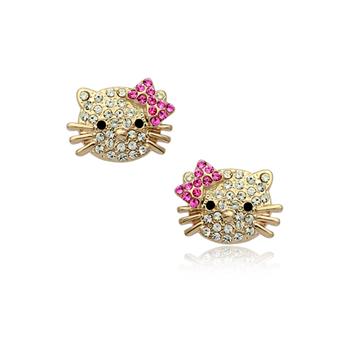 Fashion earrign Hello Kitty designed 125019