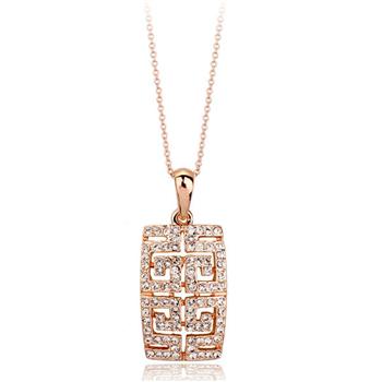 Austrian crystal necklace 330937
