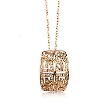 Austrian crystal necklace 75647