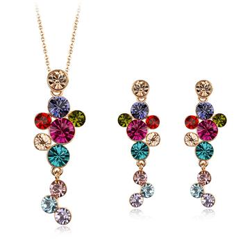   crystal jewelry set  2206020036£¨75693+85340£©