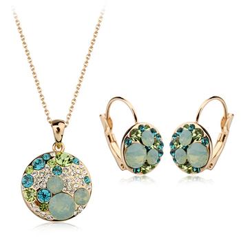 Fashion crystal jewelry set  220816