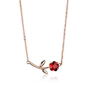 Austrian crystal necklace 61596