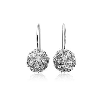 Full drill ball earring 80686