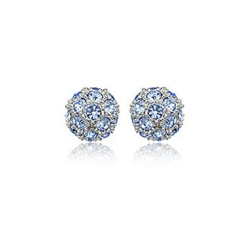 Full drill ball earring 80686