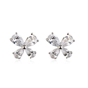 Fashion zircon earring 321683