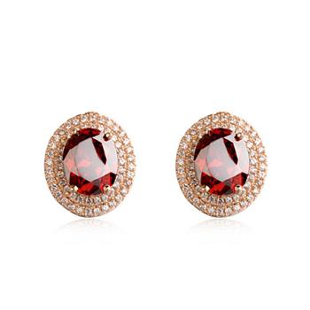 Fashion zircon earring 883058