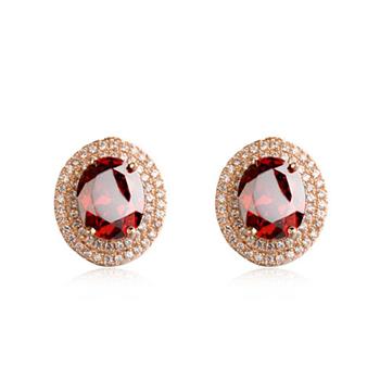 Fashion zircon earring 883058