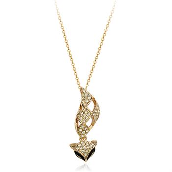 Austrian crystal necklace 330852