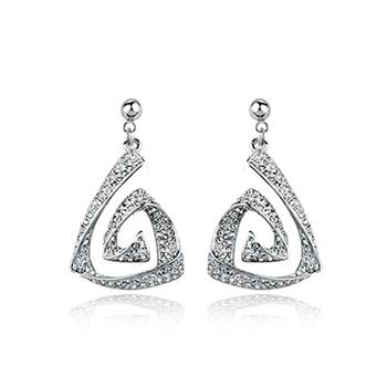Fashion luxurious diamond earring 121377