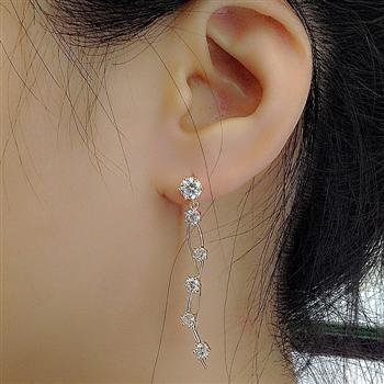 zircon earring 125628