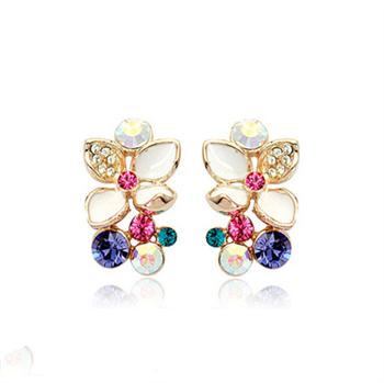 fashion crystal earring 85063
