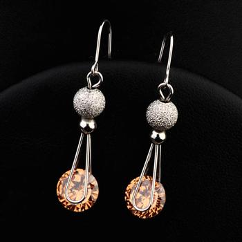 fashion zircon earring  83182