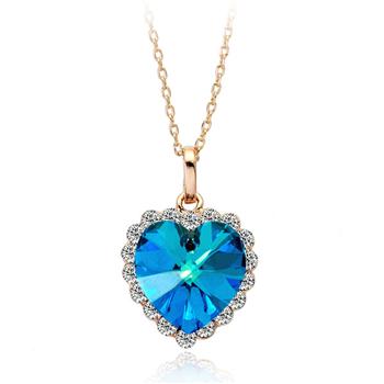 Austrian crystal necklace 75338