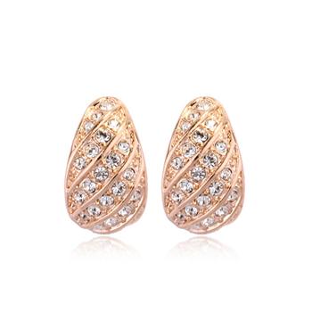 clip on diamond earring 120700