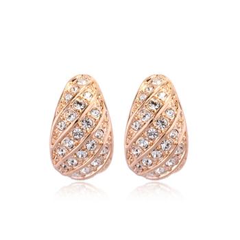 clip on diamond earring 120700