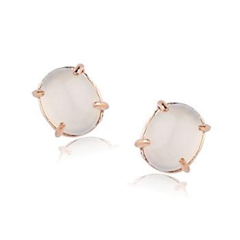 natural jade earring(white jade)321579