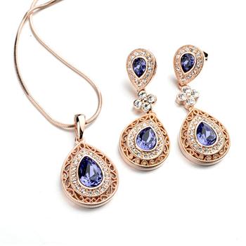 crystal jewelry set 212437