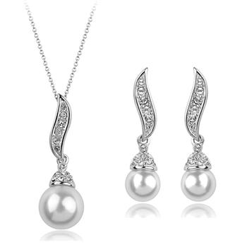 Fashion pearl jewelry set 134880+120783