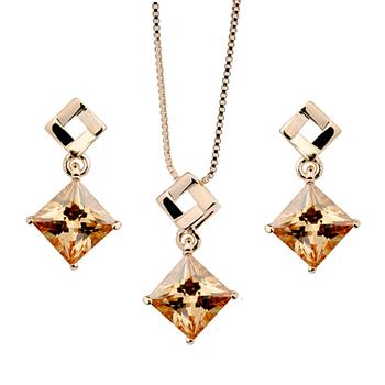 Fashion zircon jewelry set 220750