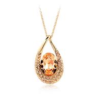Austria crystal necklace 75337