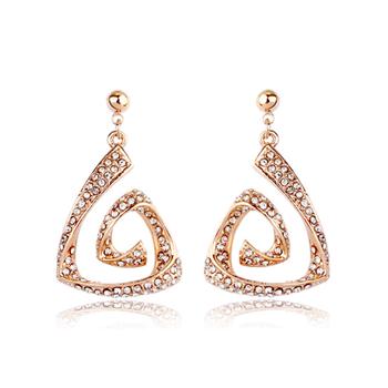 Luxury full diamond earring 121377