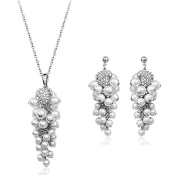  pearl jewelry set 134847+125008