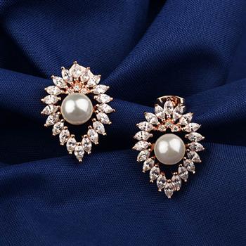Fashion pearl earring 87134